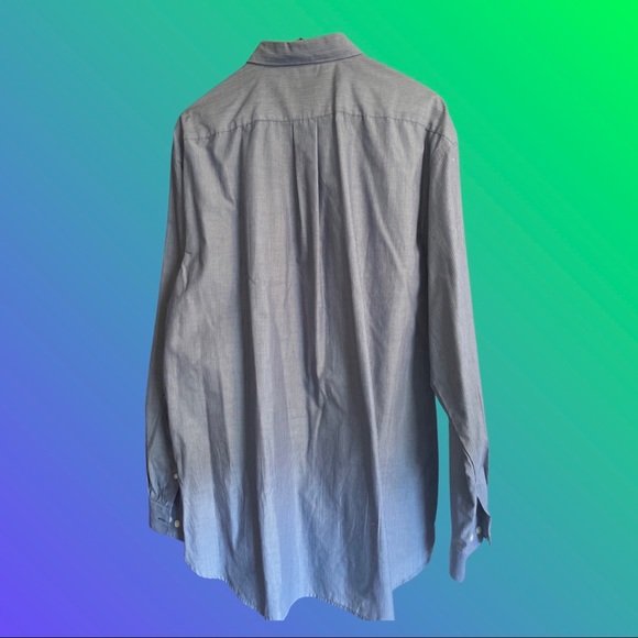 Van Heusen Size 17.5 Dress Shirt - Picture 3 of 6